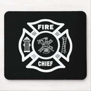 Alfombrilla De Ratón Jefe de bomberos