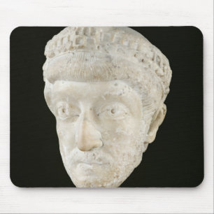 Alfombrilla De Ratón Jefe del emperador Theodosius II