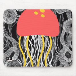 Alfombrilla De Ratón Jellyfish