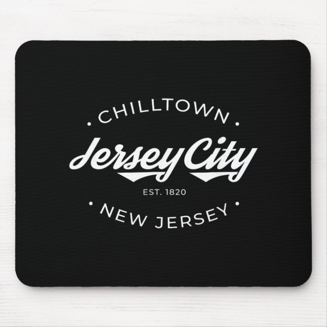 Alfombrilla De Ratón Jersey City New Jersey Chilltown - Black - Small - (Frente)