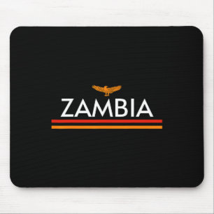 Alfombrilla De Ratón Jersey Deportivo Estilo Bandera de Zambia 
