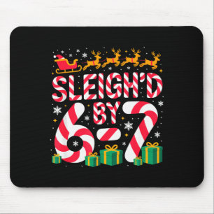 Alfombrilla De Ratón Jersey feo de Navidad 6-7 Seis Siete Navidad 67 Me