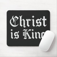 Jesucristo es Rey Arte Grunge Gothic Blackletter