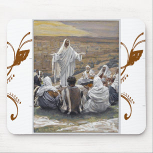 Alfombrilla De Ratón Jesús Biblia Fe Esperanza Amor Inspirador