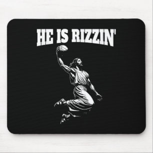 Alfombrilla De Ratón Jesus Dunking Meme Heaven Basketball Dunk Es Ri