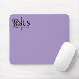 Alfombrilla De Ratón Jesús el camino, la verdad, la vida!