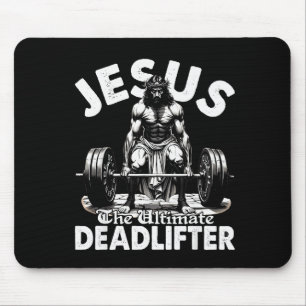 Alfombrilla De Ratón Jesús El Levantador de Peso Muerto Definitivo Jesú