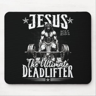 Alfombrilla De Ratón Jesús El Levantador de Peso Muerto Definitivo Jesú