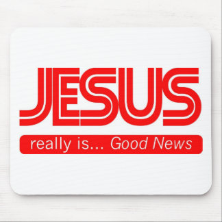 Alfombrilla De Ratón Jesús es buenas noticias