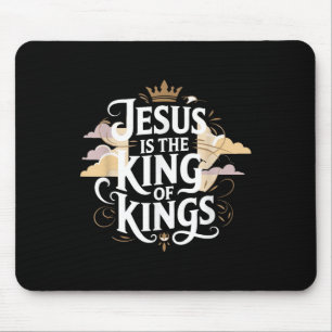 Alfombrilla De Ratón Jesús Es El Rey De Los Reyes
