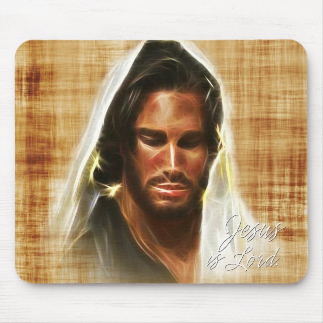Alfombrilla De Ratón Jesús es el Señor A2 Mousepad (Frente)