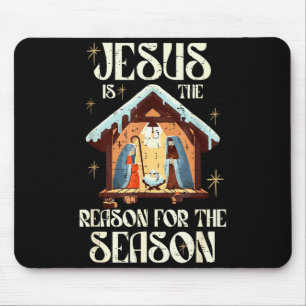 Alfombrilla De Ratón Jesús Es La Razón De La Temporada Fe Cristiana