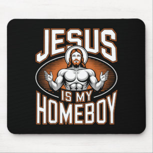 Alfombrilla De Ratón Jesús Es Mi Amigo De Barrio Gimnasio Religioso Fe 