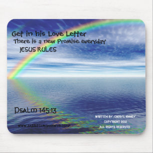 Alfombrilla De Ratón Jesús gobierna Mousepad