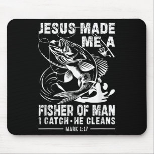 Alfombrilla De Ratón Jesús Me Hizo Un Pescador De Hombres Marcos 1 17 C