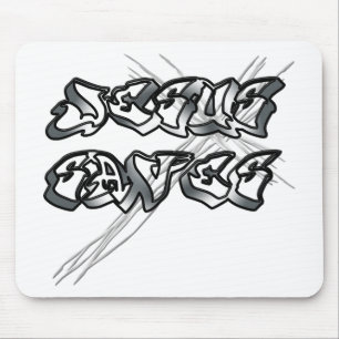 Alfombrilla De Ratón Jesús salva a los cristianos