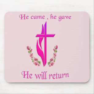 Alfombrilla De Ratón Jesús vino y regresará