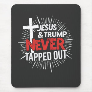 Alfombrilla De Ratón Jesús y Trump nunca se aprovecharon