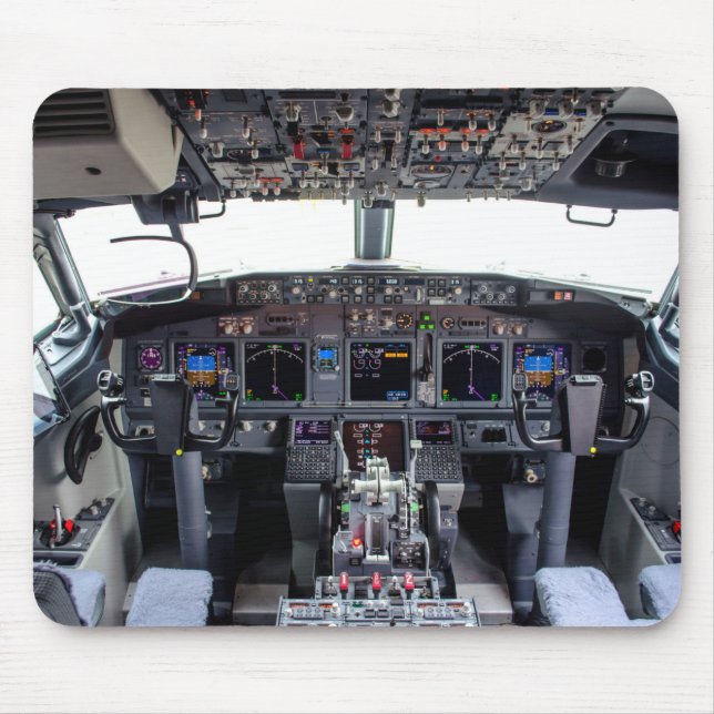 Alfombrilla De Ratón Jet Cockpit comercial (Frente)