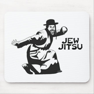 Alfombrilla De Ratón Jew Jitsu Mouse Pad | Judía Bar Mitzvah Regalos