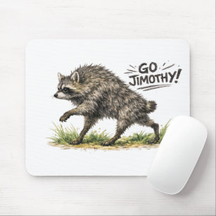 Alfombrilla De Ratón Jimothy el Mapache