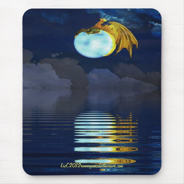 Alfombrilla De Ratón jinete de la luna - mousepad (Frente)