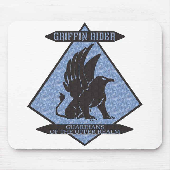Alfombrilla De Ratón Jinete del grifo (Frente)