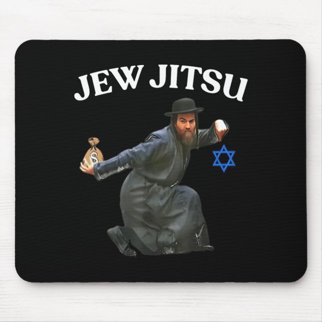 Alfombrilla De Ratón Jitsu Judío (Frente)