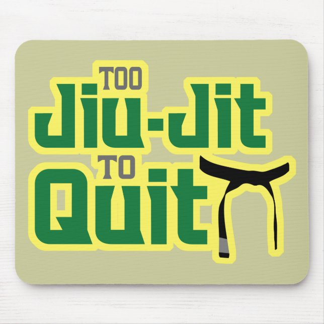 Alfombrilla De Ratón Jiu-Jitsu (Frente)