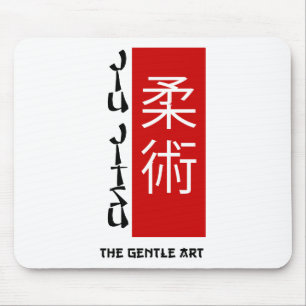 Alfombrilla De Ratón Jiu Jitsu - el arte apacible