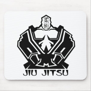 Alfombrilla De Ratón Jiu Jitsu - el combatiente se prepara