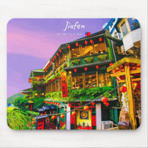 Alfombrilla De Ratón Jiufen, Taiwán - Antigua Casa de Té
