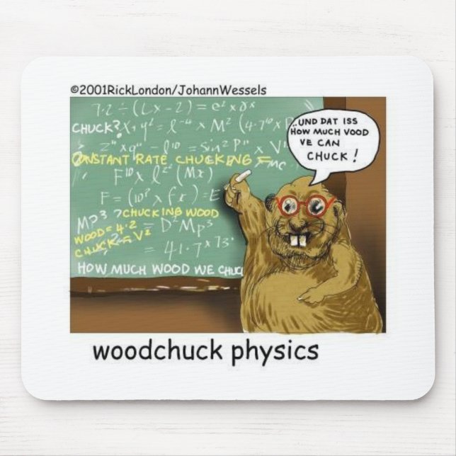Alfombrilla De Ratón johann_woodchuck (Frente)