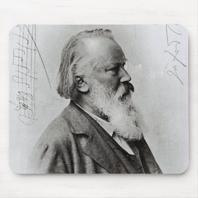 Alfombrilla De Ratón Johannes Brahms (Frente)