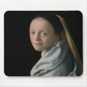 Alfombrilla De Ratón Johannes Vermeer - Estudio de una joven mujer