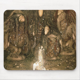Alfombrilla De Ratón John Bauer - Míralos, Madre De Troll, Mírense.
