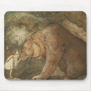 Alfombrilla De Ratón John Bauer - Pobre Pequeña Base