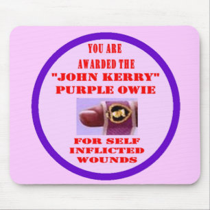 ALFOMBRILLA DE RATÓN JOHN KERRY PURPLE OWIE
