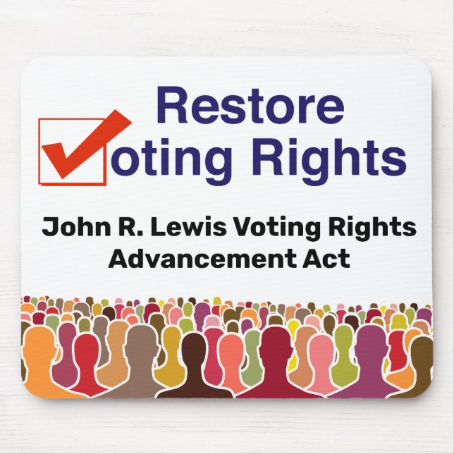 Alfombrilla De Ratón John R. Lewis Voting Rights Advancement Act (Frente)