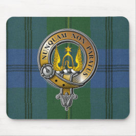 Alfombrilla De Ratón Johnstone Tartán y Badge