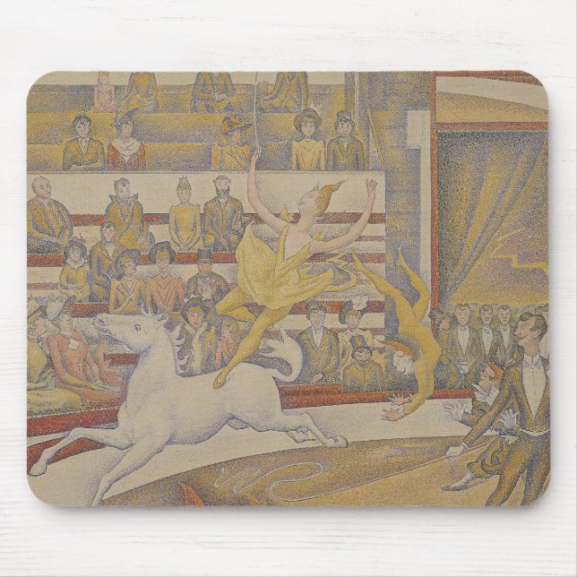 Alfombrilla De Ratón Jorte Pedro Seurat el | el circo, 1891 (Frente)