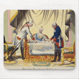 Alfombrilla De Ratón José II, Catherine The Great y Frederick II