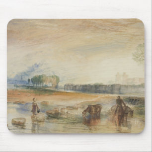 Alfombrilla De Ratón Joseph Mallord William Turner - Sunset and Moonris