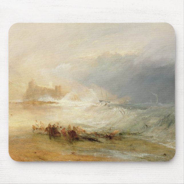 Alfombrilla De Ratón Joseph Mallord William Turner| Wreckers - Costa o (Frente)
