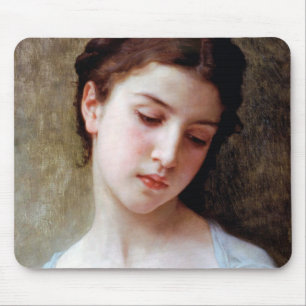 Alfombrilla De Ratón Joven Chica, Bouguereau