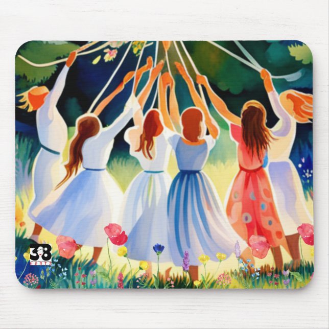 Alfombrilla De Ratón Joy de verano (Frente)