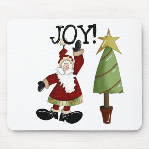 Alfombrilla De Ratón JOY Santa Claus camisetas y regalos