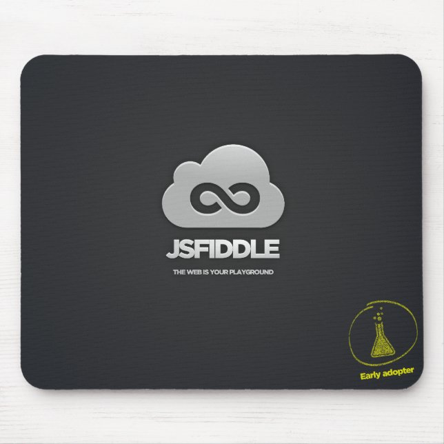 Alfombrilla De Ratón jsFiddle (Frente)