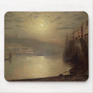 Alfombrilla De Ratón Juan Atkinson Grimshaw el   Whitby (aceite en