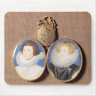 Alfombrilla De Ratón Juan Croker y su esposa Frances